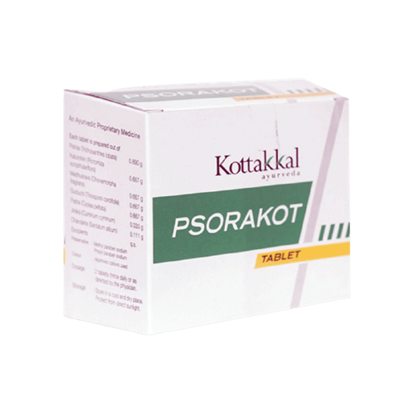 Kottakkal Arya Vaidyasala Psorakot Tablets