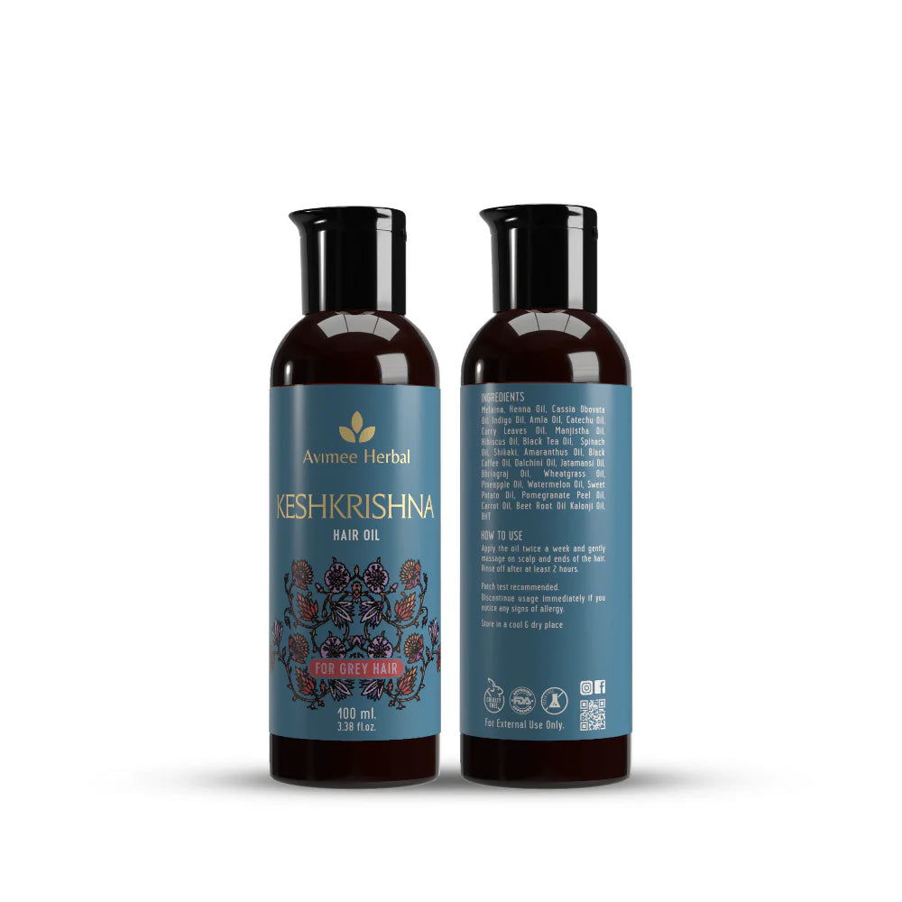 Avimee herbal Keshkrishna Grey Hair Oil