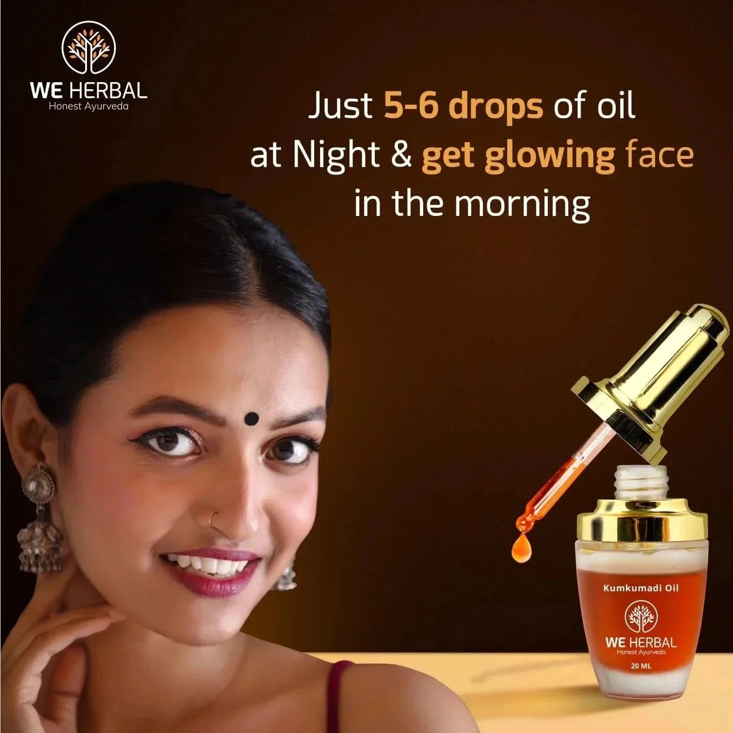 We Herbal Kumkumadi Face Oil: The Secret To Glowing, Flawless And Youthful Skin
