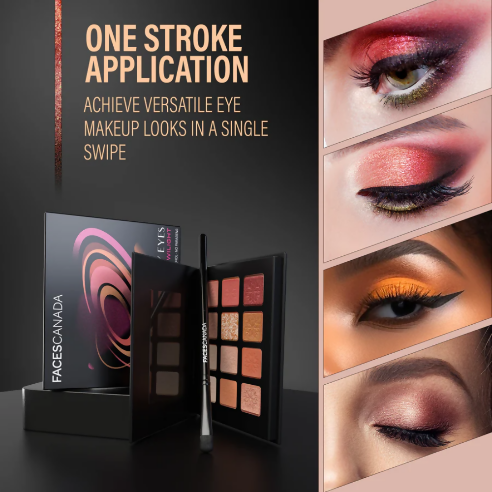 Faces Canada Starry Eyes Eye Shadow Palette - Twilight