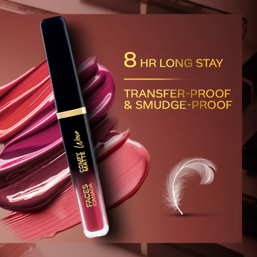 Faces Canada Comfy Matte Wow Liquid Lipstick - Scandalous 13
