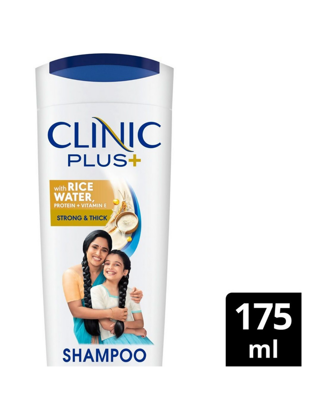 Clinic Plus With Rice Water Protein + Vitamin-E Strong & Thick Shampoo