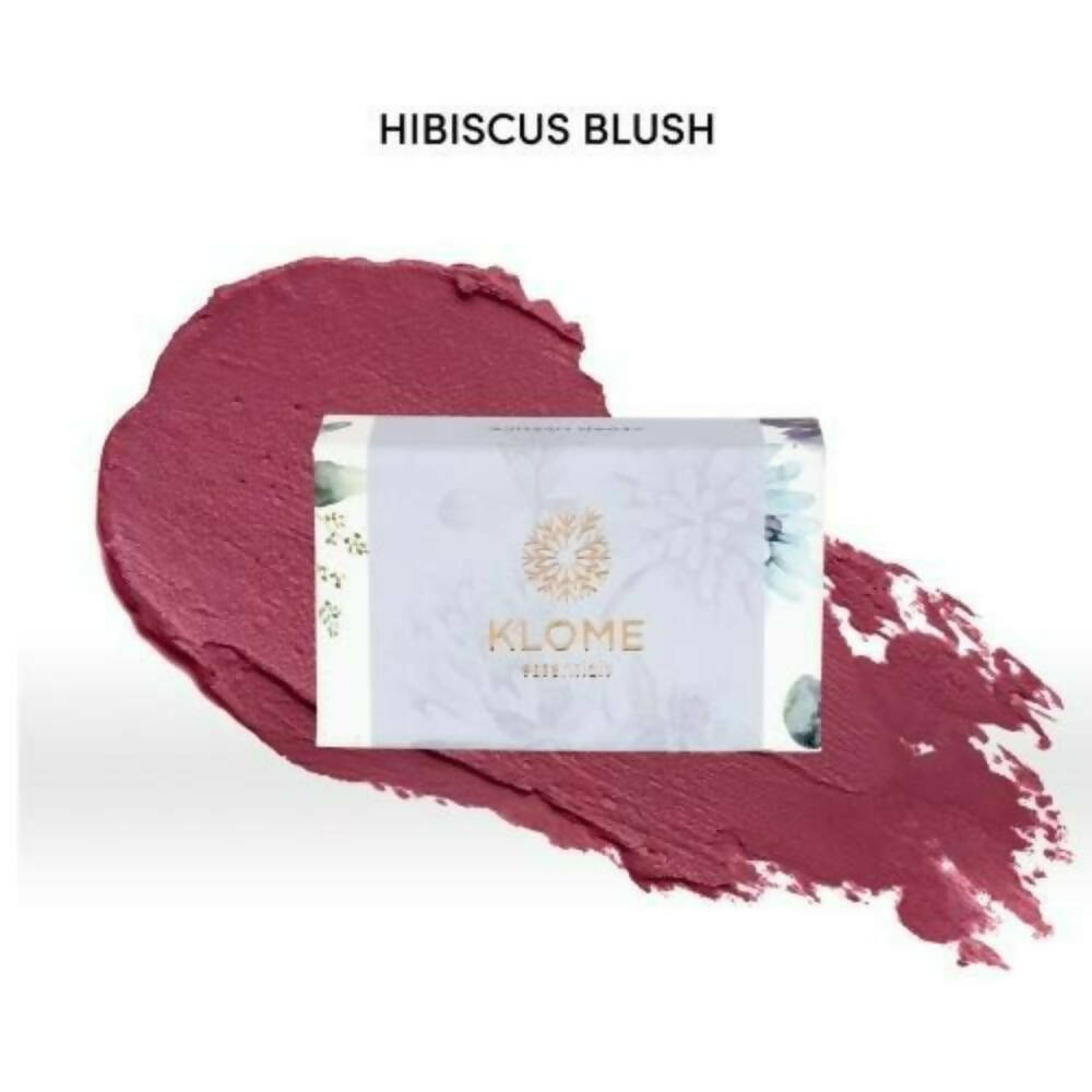 Klome Essentials Vegan Lipstick-Mini Hibiscus Blush (Nude Pink)