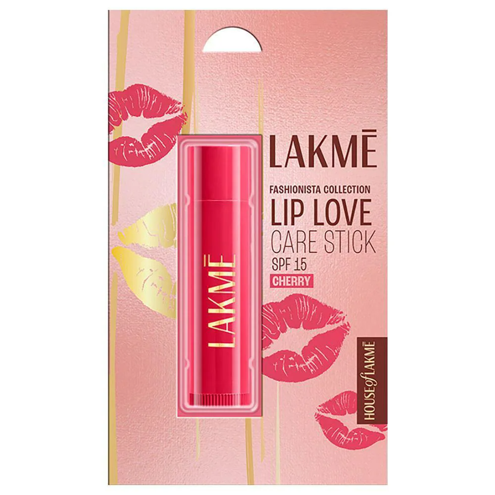 Lakme Lip Love Chapstick, Spf15 - Cherry