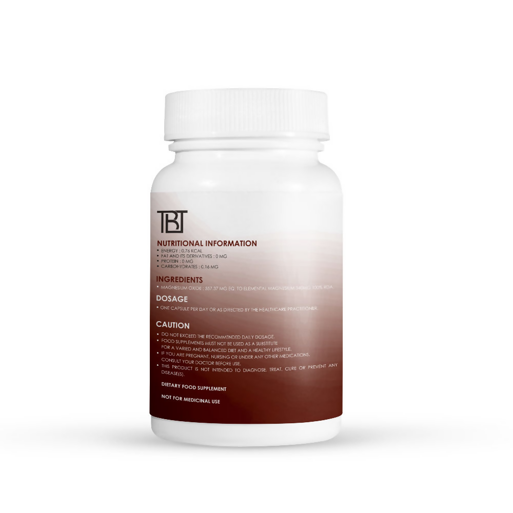 The Body Temple Magnesium Oxide 340mg Capsules