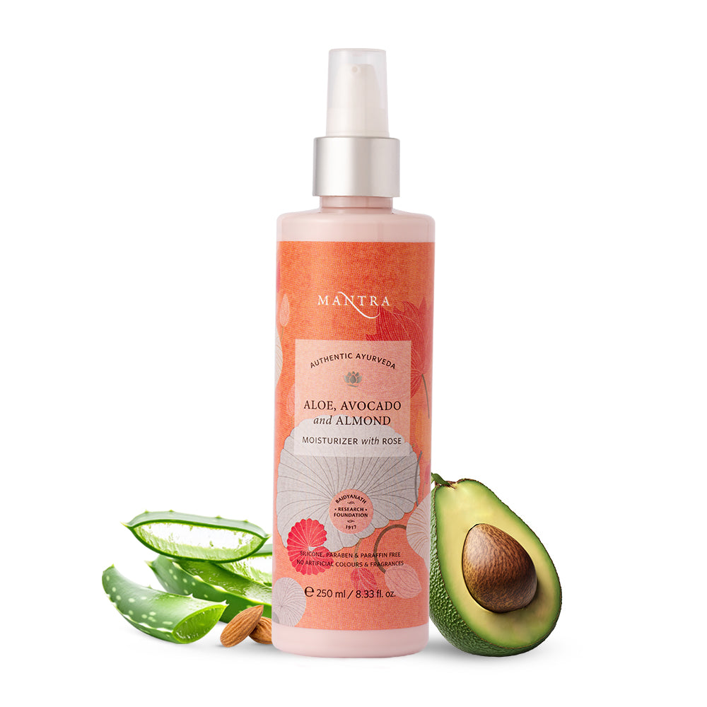 Aloe Avocado And Almond Moisturiser With Rose - Image 1