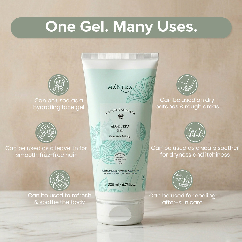 Aloe Vera Gel Face Hair Body - Image 4