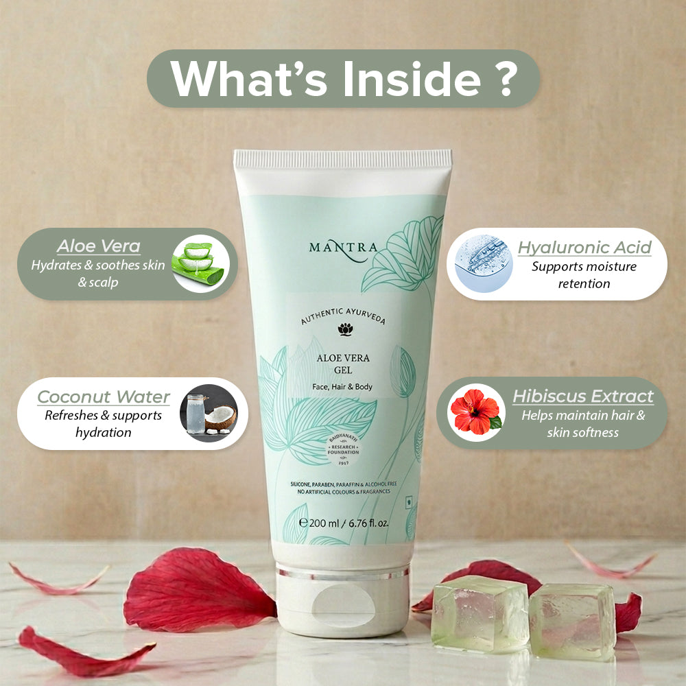 Aloe Vera Gel Face Hair Body - Image 5