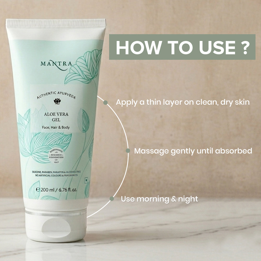 Aloe Vera Gel Face Hair Body - Image 7