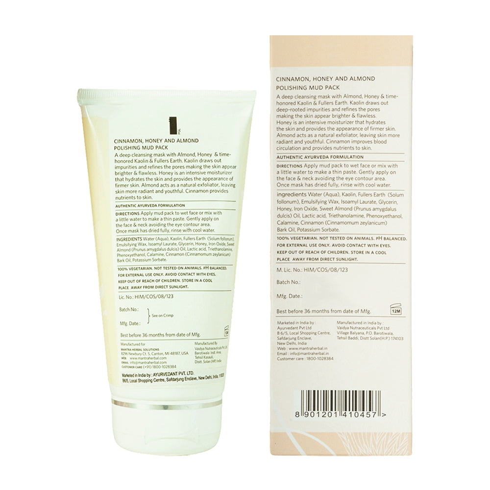 Cinnamon Honey And Almond Polishing Mud Pack - Image 8