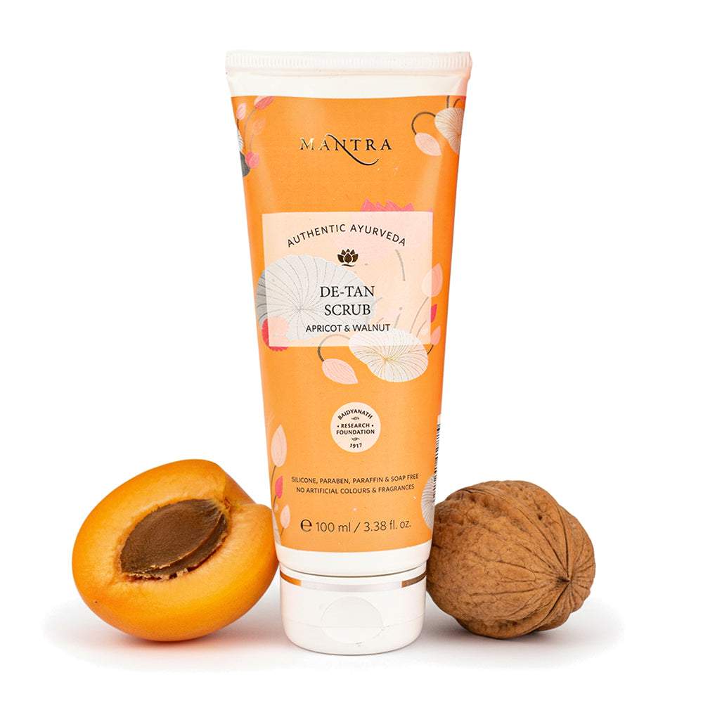 De Tan Scrub Apricot Walnut - Image 1