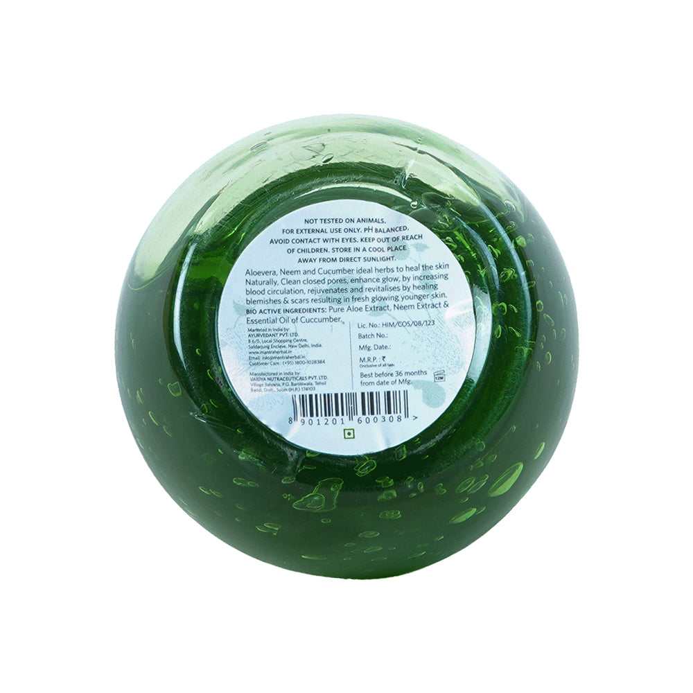 Face Gel Revive Restore Pure Aloe Neem Cucumber - Image 8