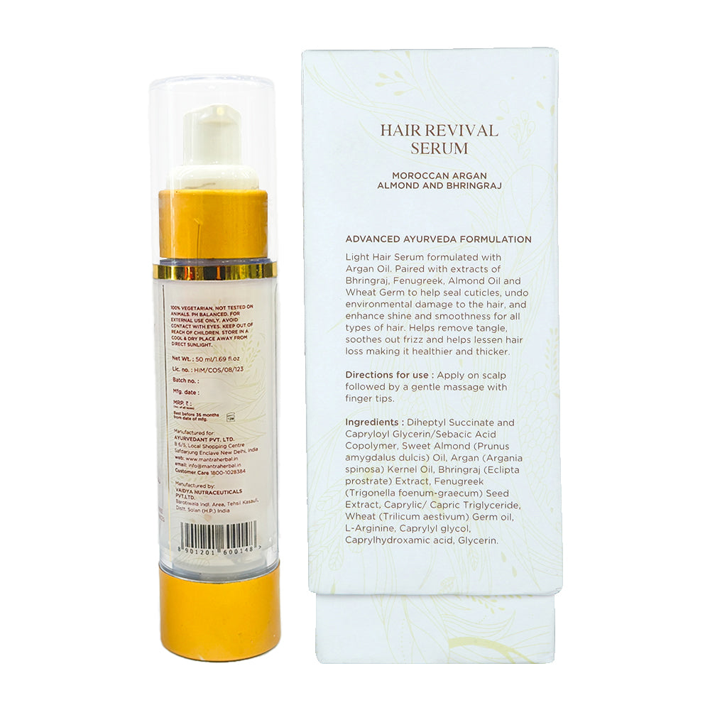 Hair Revival Serum Moroccan Argan Almond And Bhringraj - Image 8