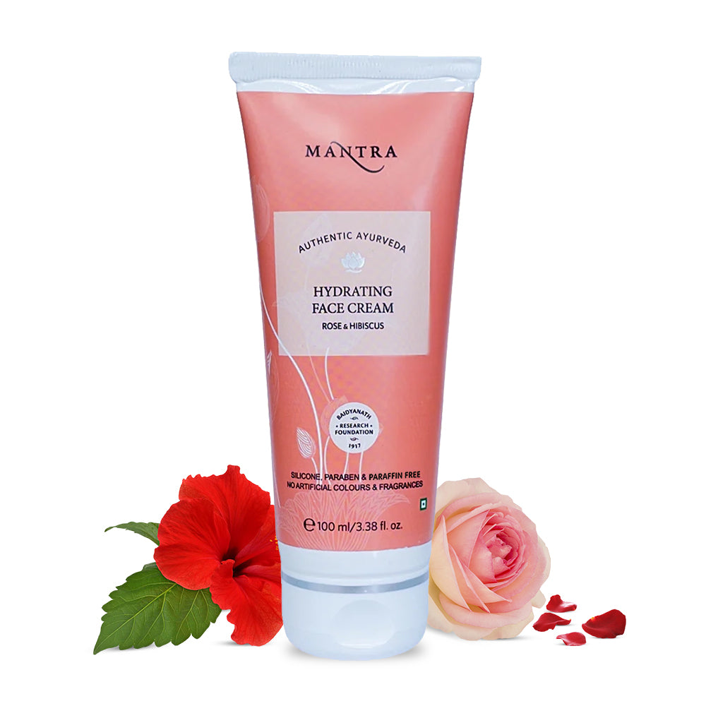 Hydrating Face Cream Rose And Hibiscus - Image 1