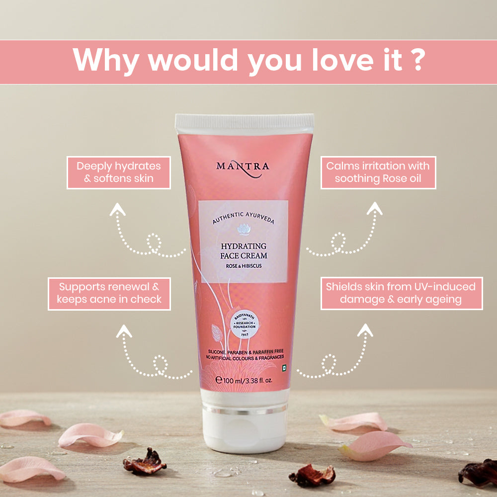 Hydrating Face Cream Rose And Hibiscus - Image 3