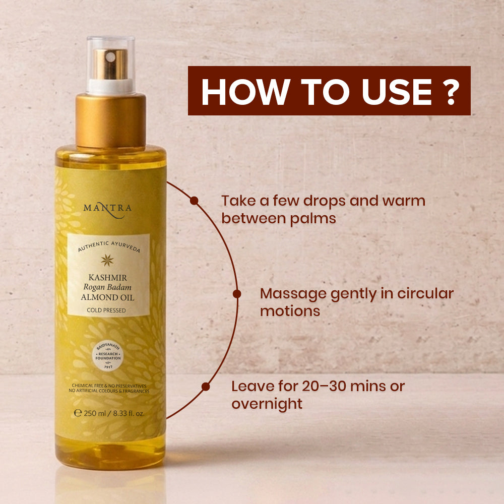 Kashmir Rogan Badam Almond Oil Cold Pressed - Image 7