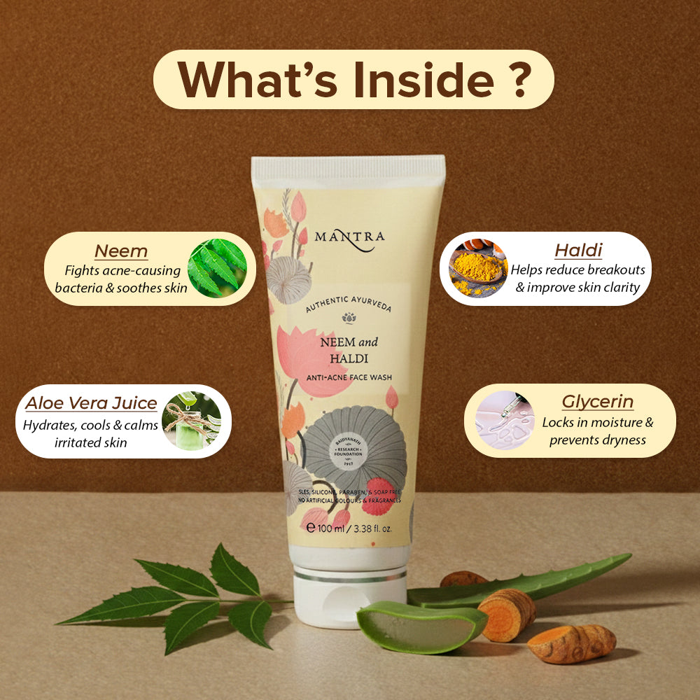 Neem And Haldi Anti Acne Face Wash - Image 5