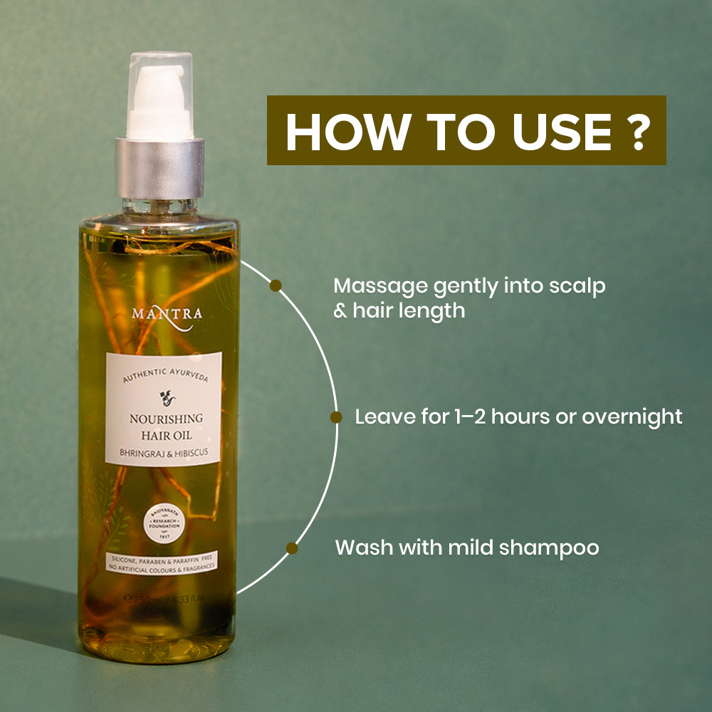 Nourishing Hair Oil Bhringraj And Hibiscus - Image 6