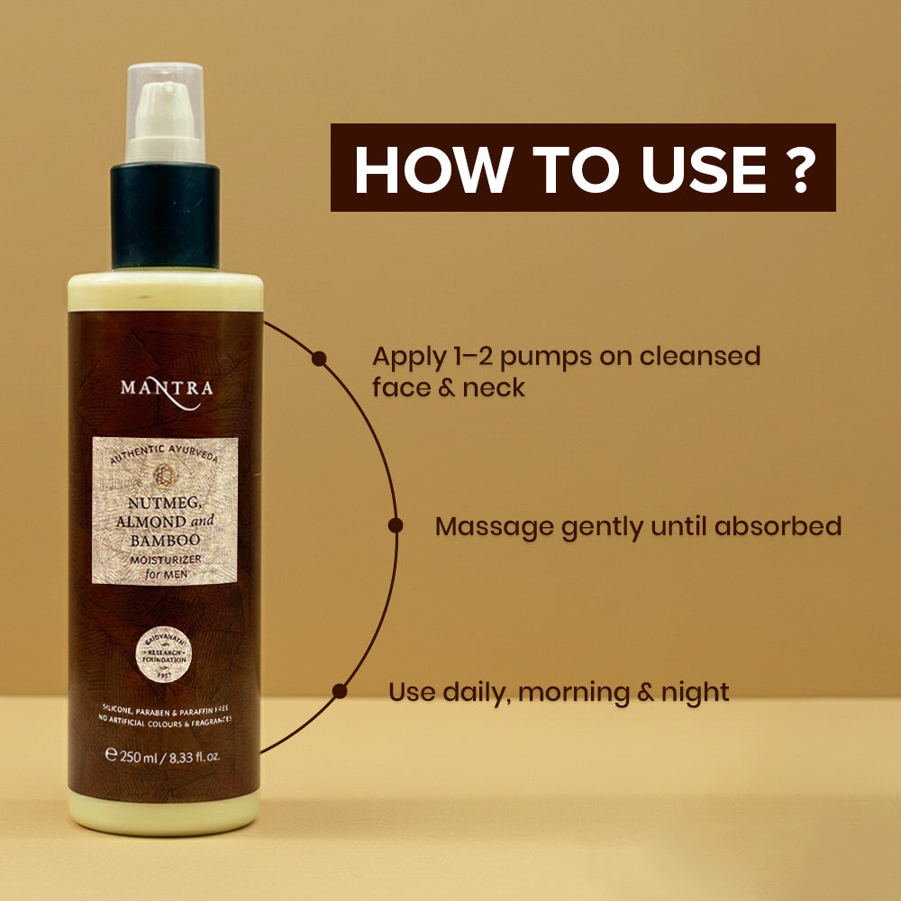 Nutmeg Almond Bamboo Moisturizer For Men - Image 6