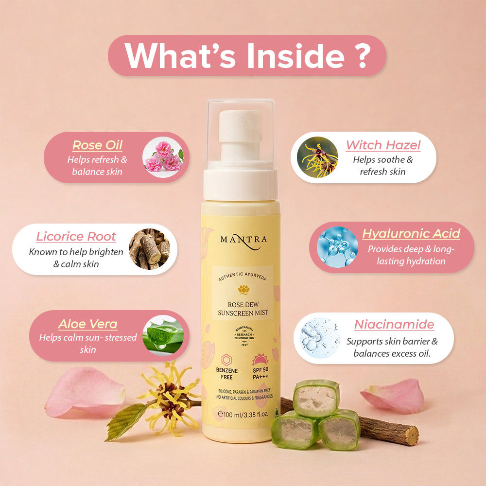 Rose Dew Sunscreen Mist Spf 50 Pa - Image 4