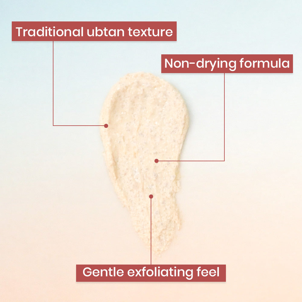 Rose Turmeric Ubtan Scrub Face Body - Image 5