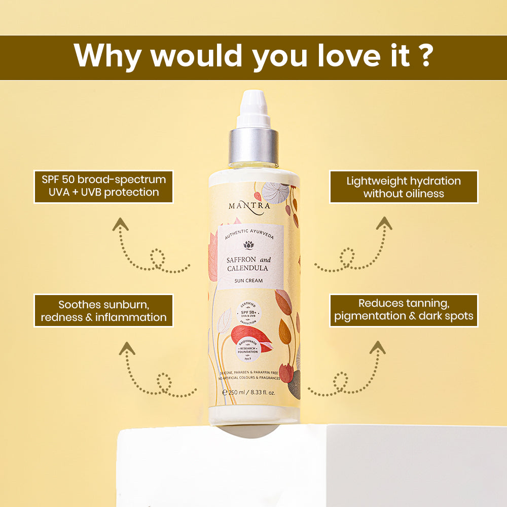 Saffron And Calendula Sun Cream Spf50 - Image 3