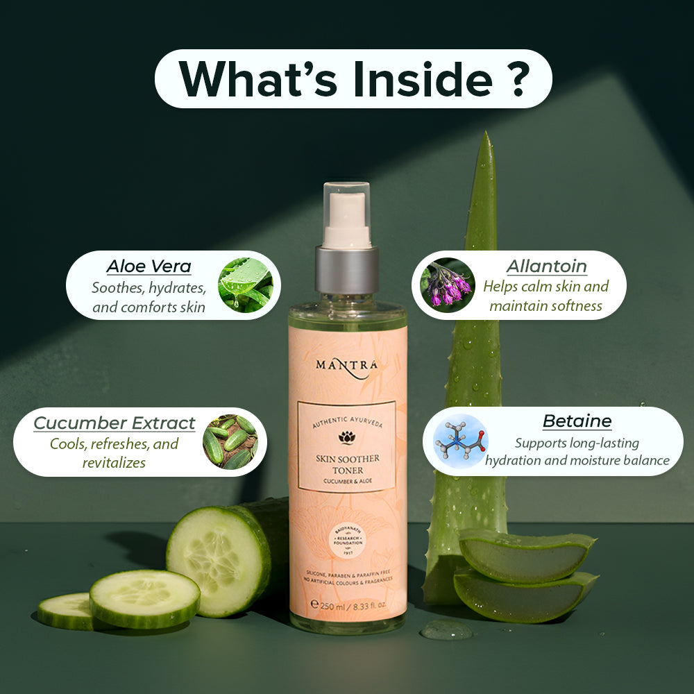 Skin Soother Toner Cucumber Aloe - Image 4