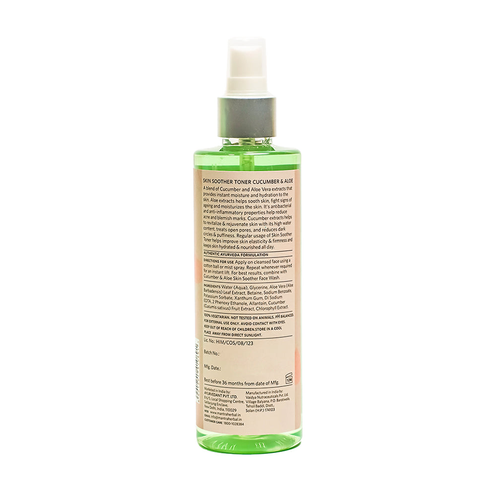 Skin Soother Toner Cucumber Aloe - Image 8