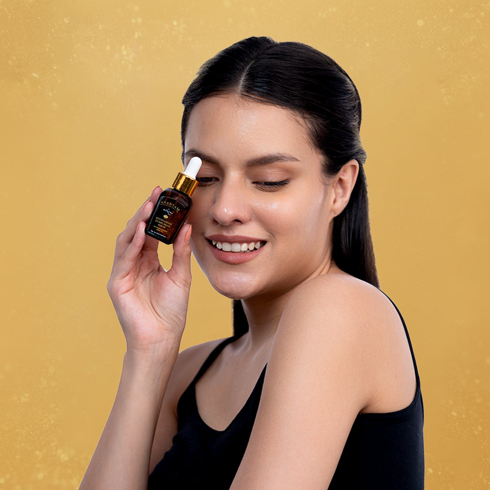 Soundaryam Kumkumadi Serum Saffron Wheat Germ Oil - Image 2