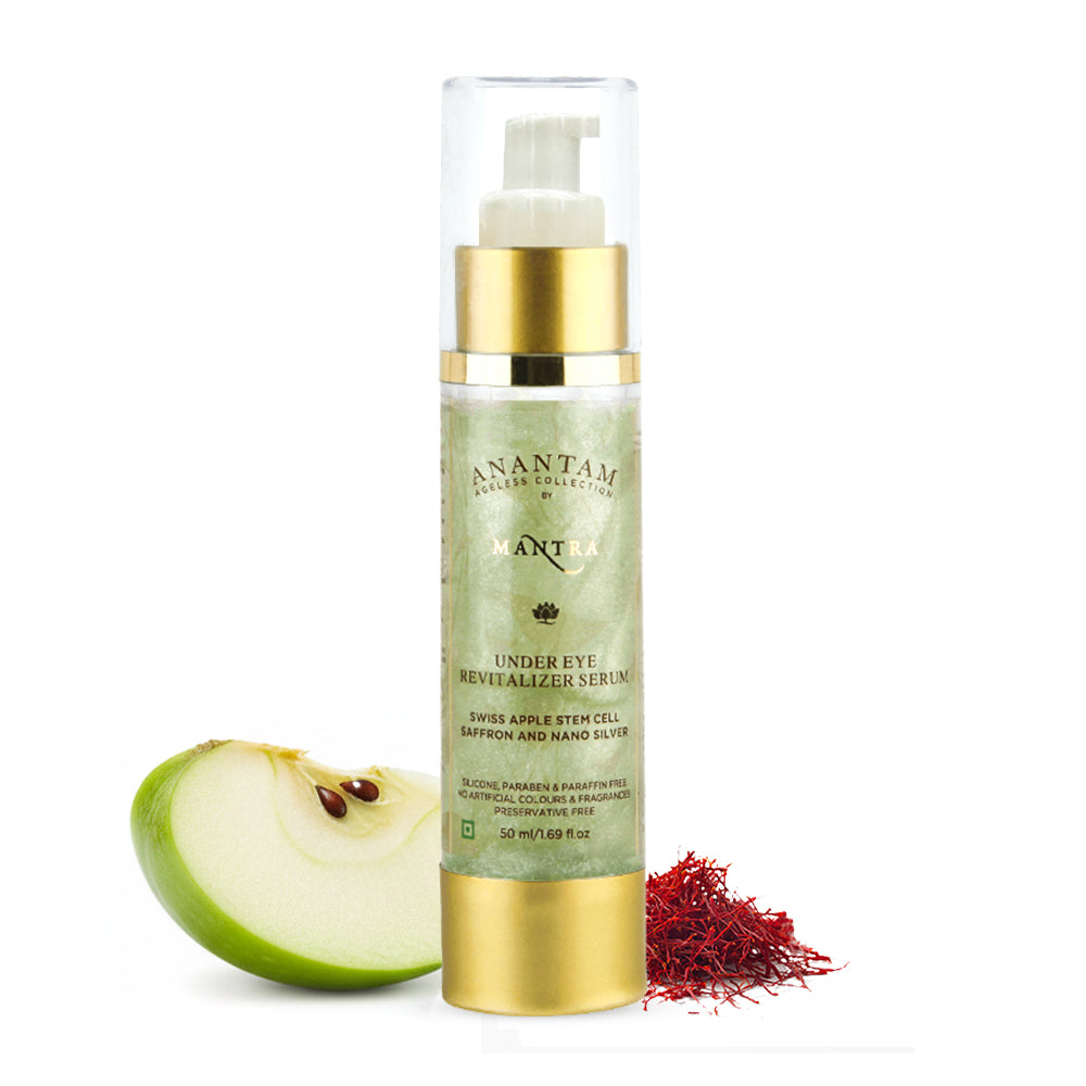 Under Eye Revitalizer Serum Swiss Apple Stem Cell Saffron And Nano Silver - Image 1