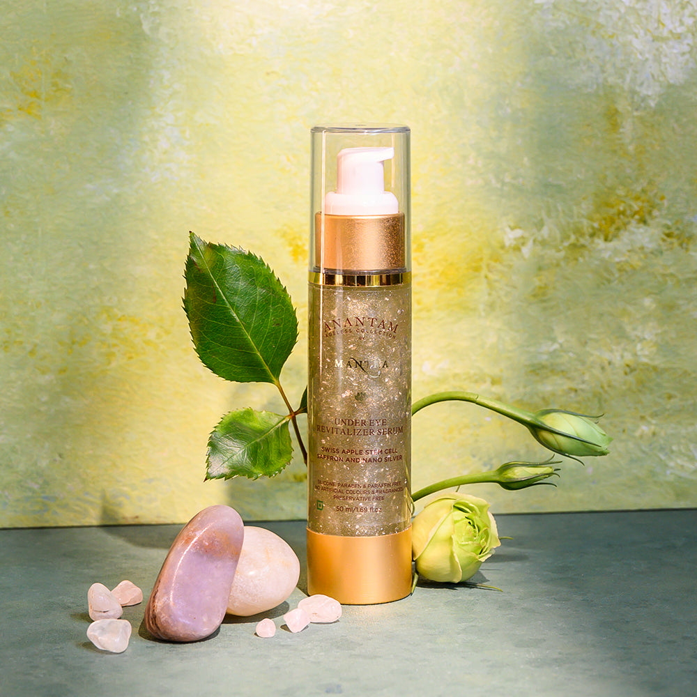 Under Eye Revitalizer Serum Swiss Apple Stem Cell Saffron And Nano Silver - Image 2