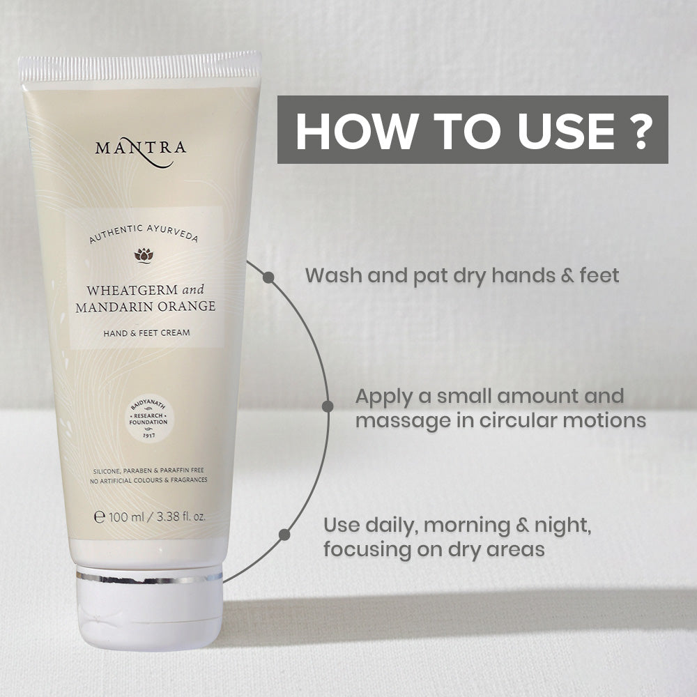 Wheatgerm And Mandarin Orange Hand Feet Cream - Image 6