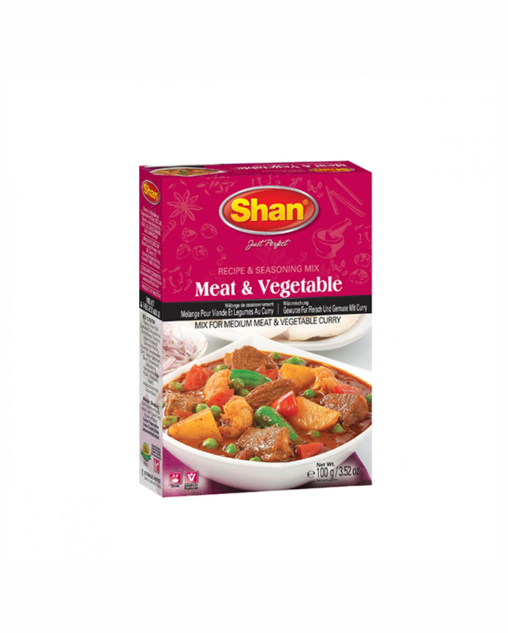 Shan Seasoning Mix Meat & Vegetable 100gm