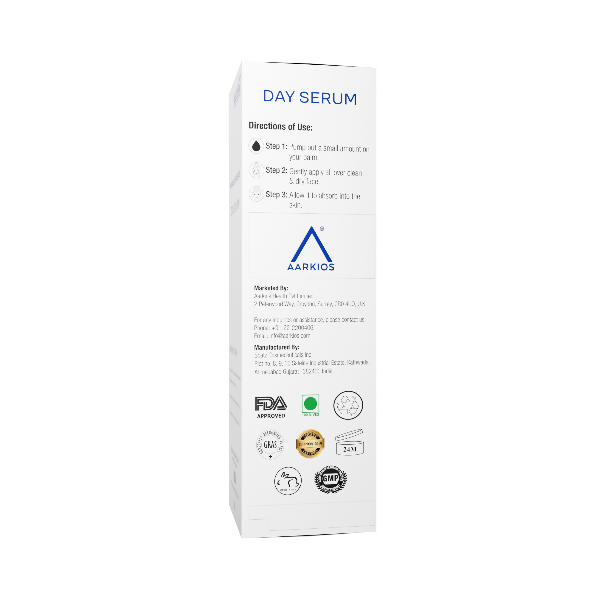 Flawless Finesse By HealthAid Day Serum