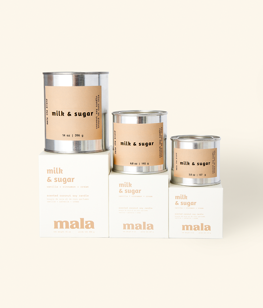 Milk and Sugar | Vanilla + Cinnamon + Cream