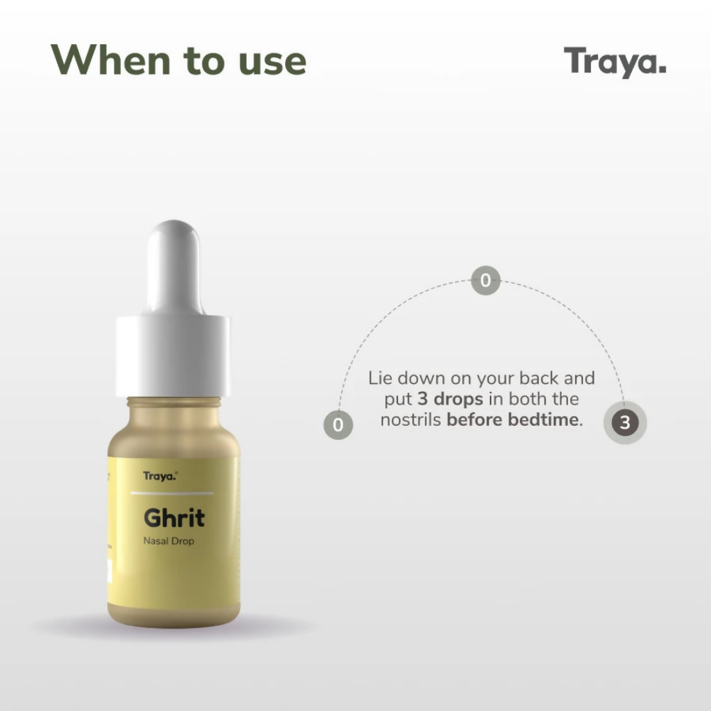 Traya Ghrit Nasal Drops