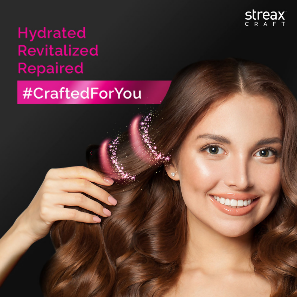 Streax Craft Repair Mask Hair Spa For Dry and Damaged Hair Repair With Pro Vitamin B-5
