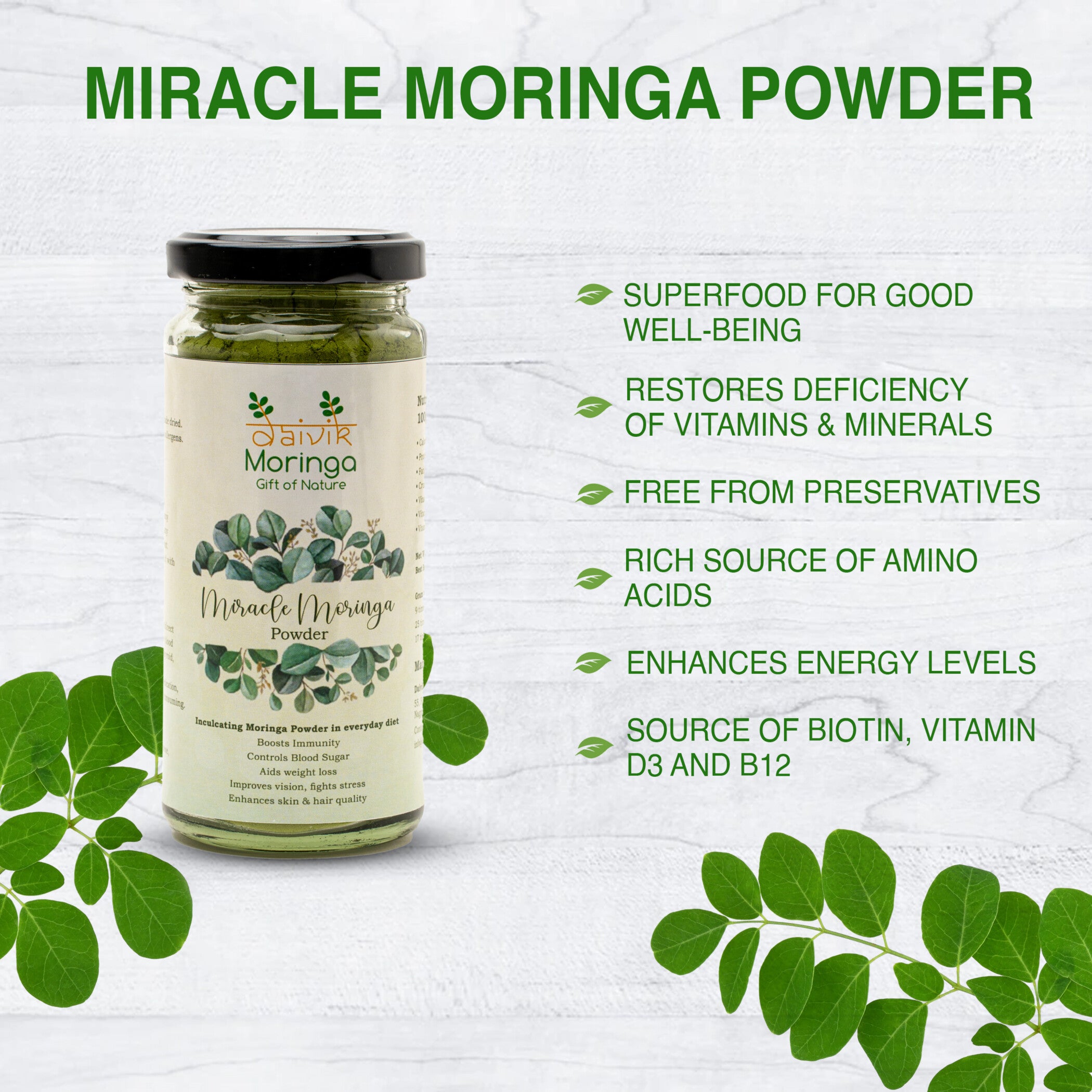 Miracle Moringa Powder