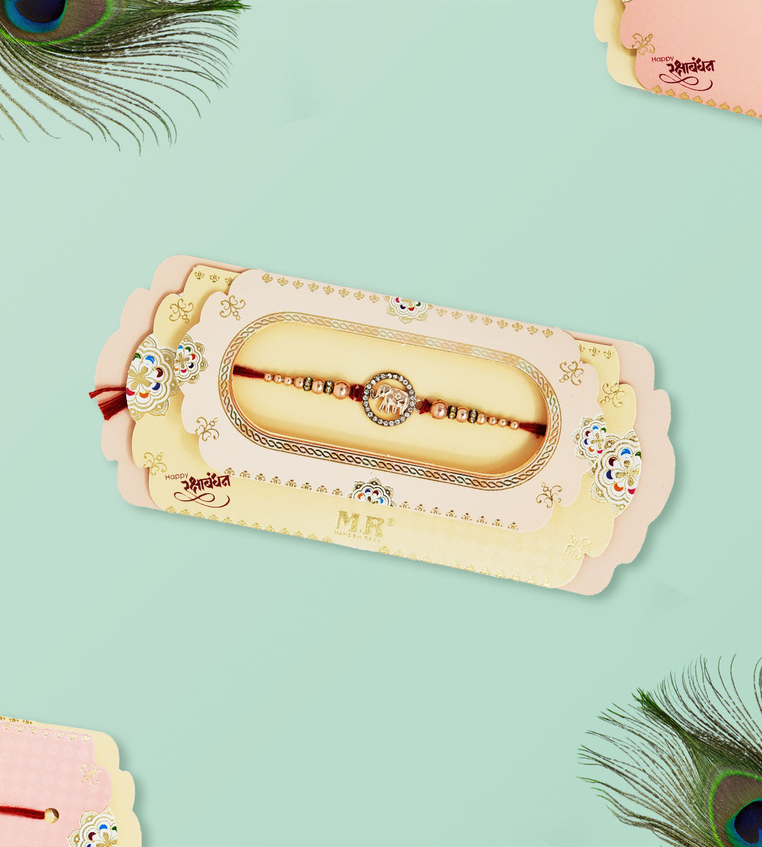 MR Elephant Decorative Rakhi