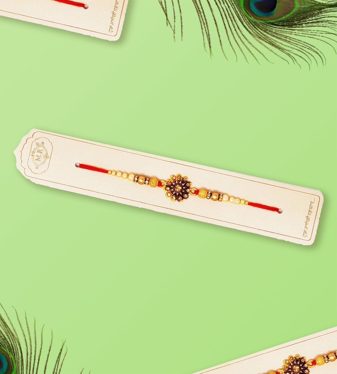 MR Decorative Flower Rakhi