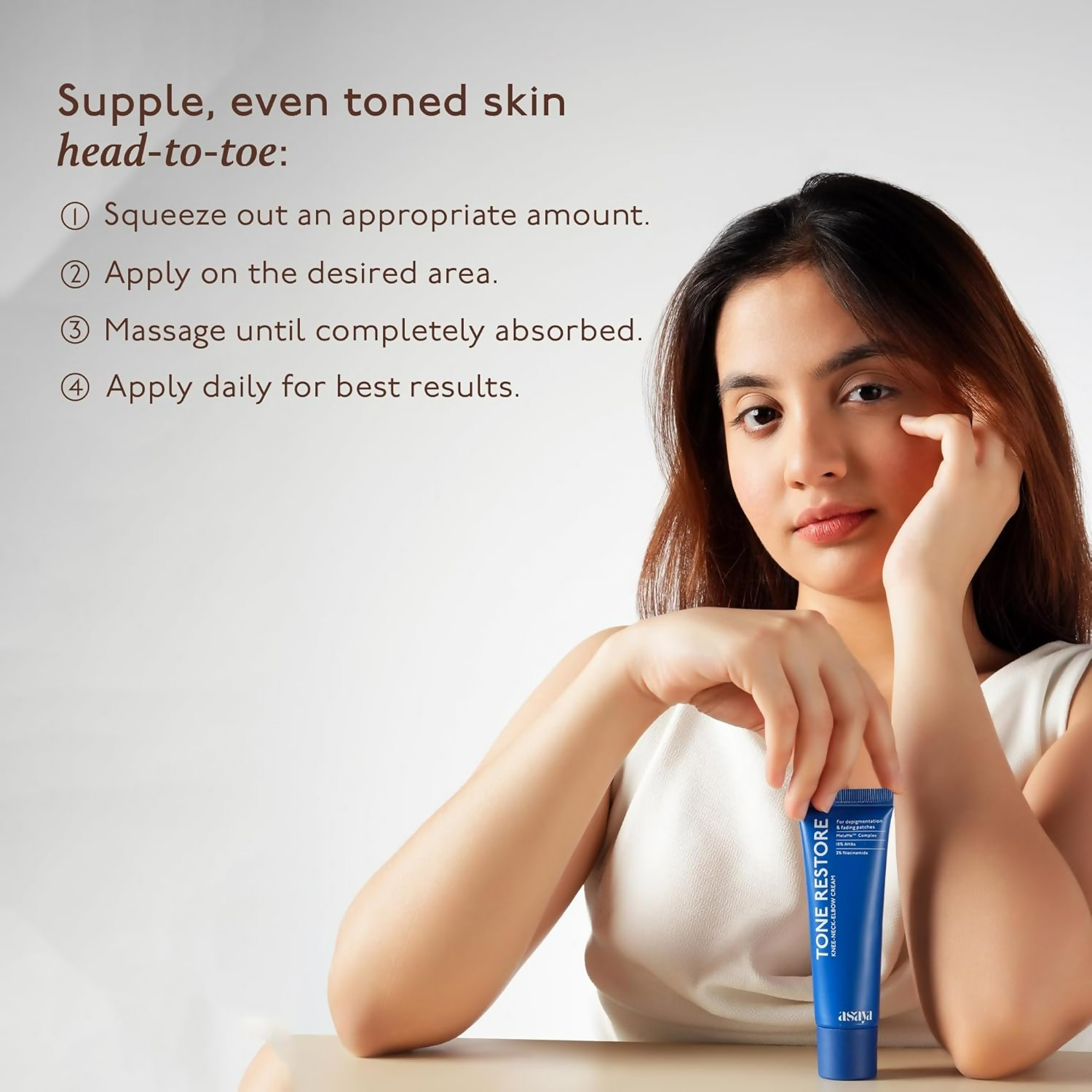 Asaya Tone Restore Advanced Pigmentation Cream with MelaMe Complex