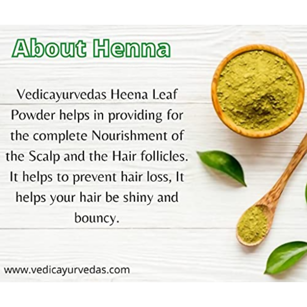 VedicAyurveda Henna Leaf Powder