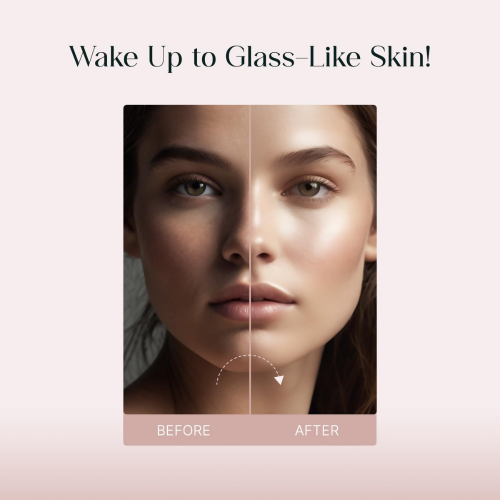 Seoulskin Niacinamide Glass Skin Overnight Mask – Korean Face Mask Sheet
