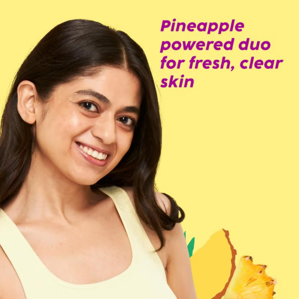 PLIX The Plant Fix Pineapple Depigmentation Regime With Fruity Toner & Cleanser