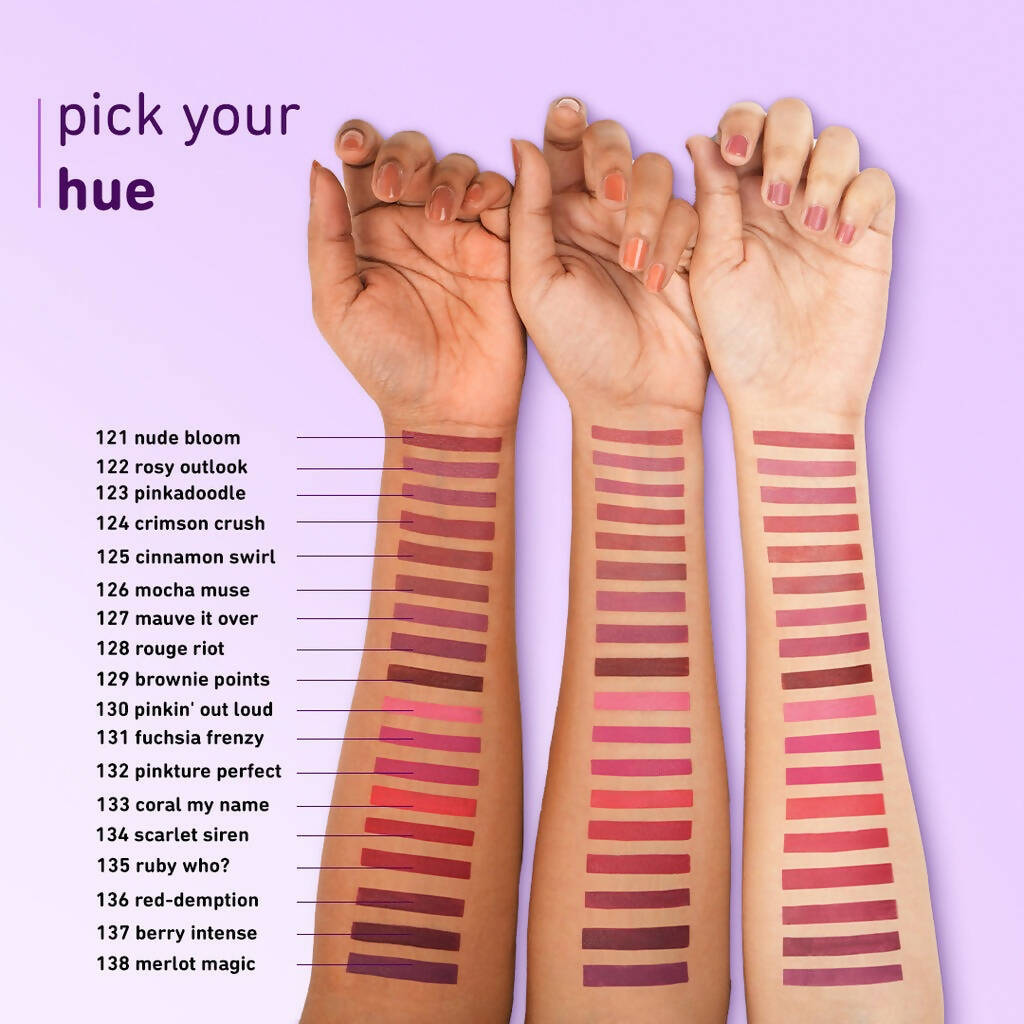 Plum Butter Crème Matte Lipstick Rosy Outlook - 122 (Mauve)