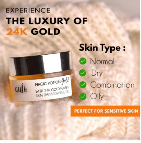 NIACINAMIDE HYDRATING GEL 24k gold