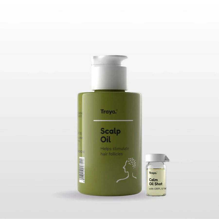 Traya Scalp Oil with Calm Oil Shot