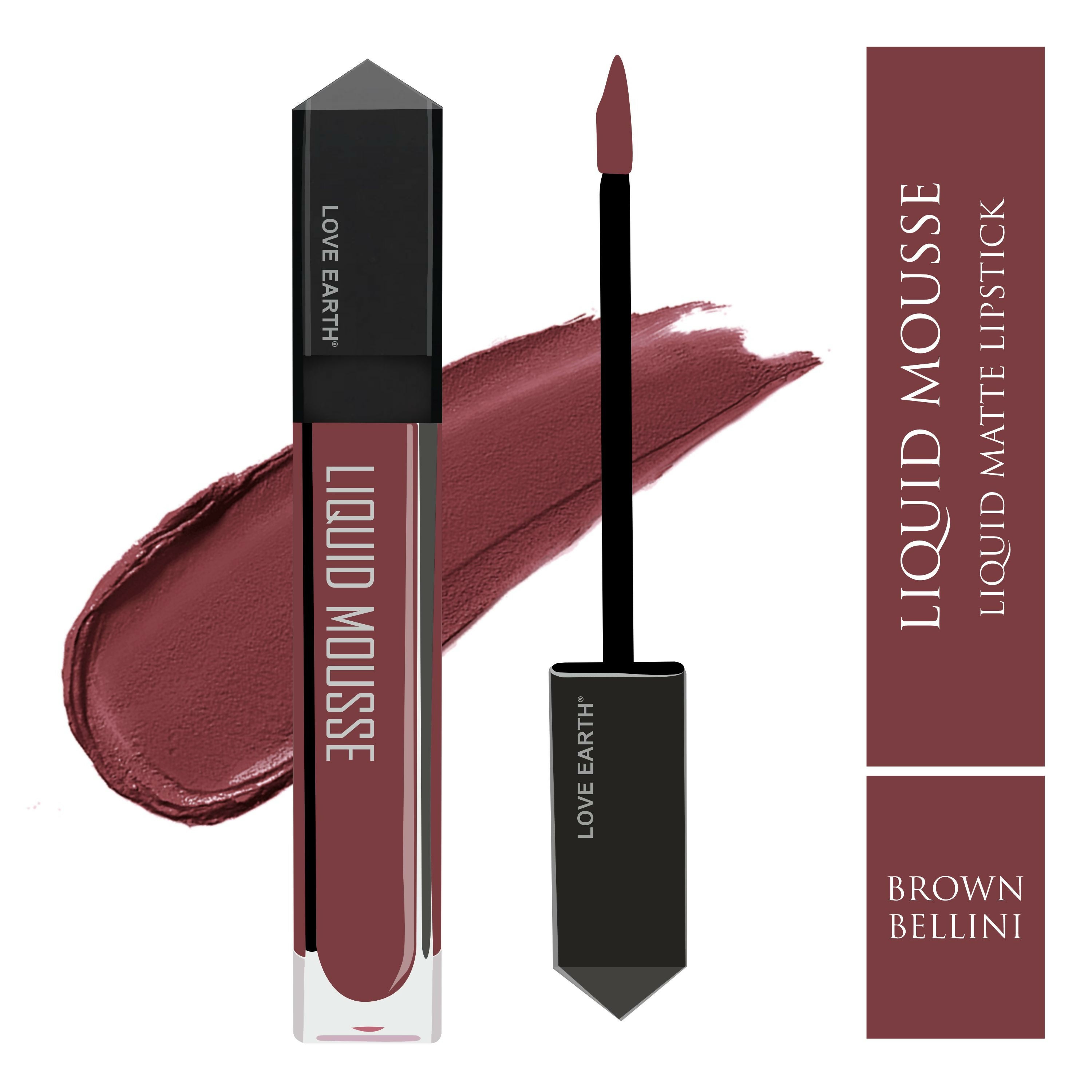 Love Earth Liquid Lipstick - Brown Bellini