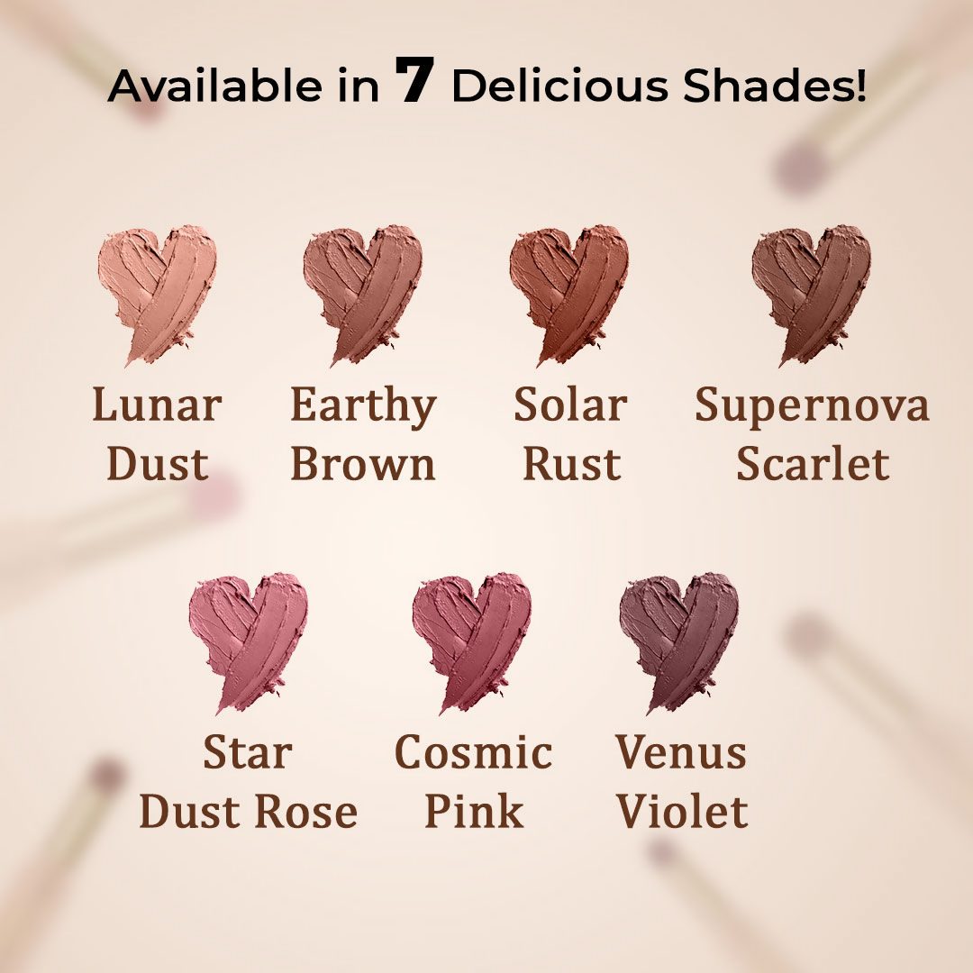 The Natural Wash Silky Matte Fusion Longstay Bullet Lipstick - Lunar Dust