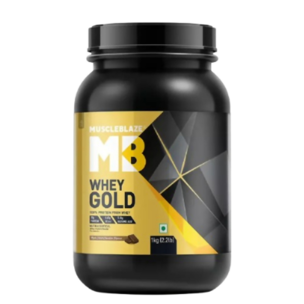 MuscleBlaze Whey Gold Richmilk Chocolate